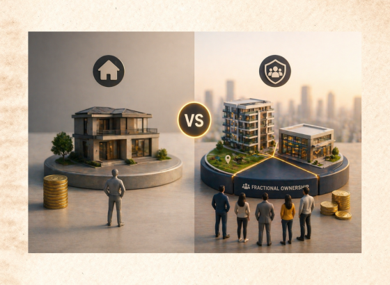 Traditional Real Estate vs Fractional Real Estate